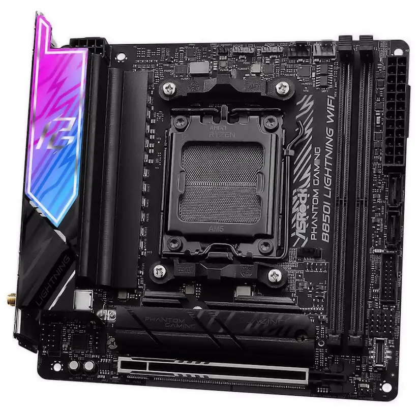 Informático Pozuelo de Alarcón - Montaje Placa Base ASRock B850I Lightning WIFI Pozuelo de Alarcón