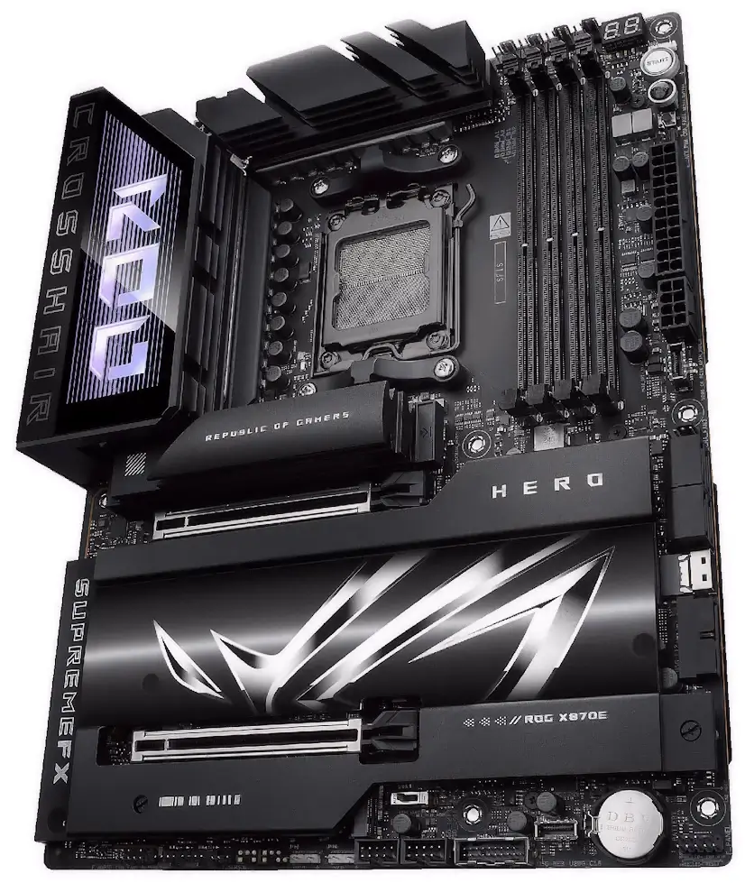 Informático Pozuelo de Alarcón - Montaje Placa Base ASUS ROG CROSSHAIR X870E DARK HERO Pozuelo de Alarcón