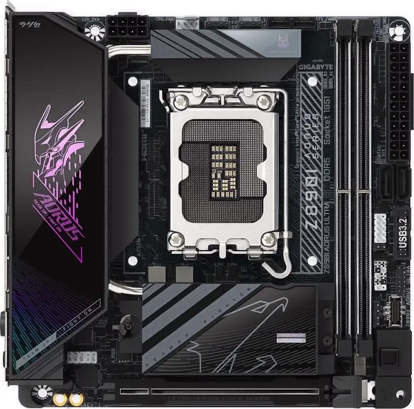 Montaje Placa Base Gigabyte Z890I AORUS ULTRA Gaming PC Pozuelo de Alarcón